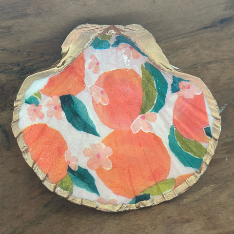 Shell Dish- oranges