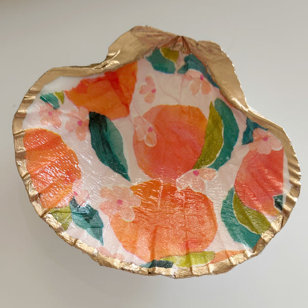 Shell Dish- oranges