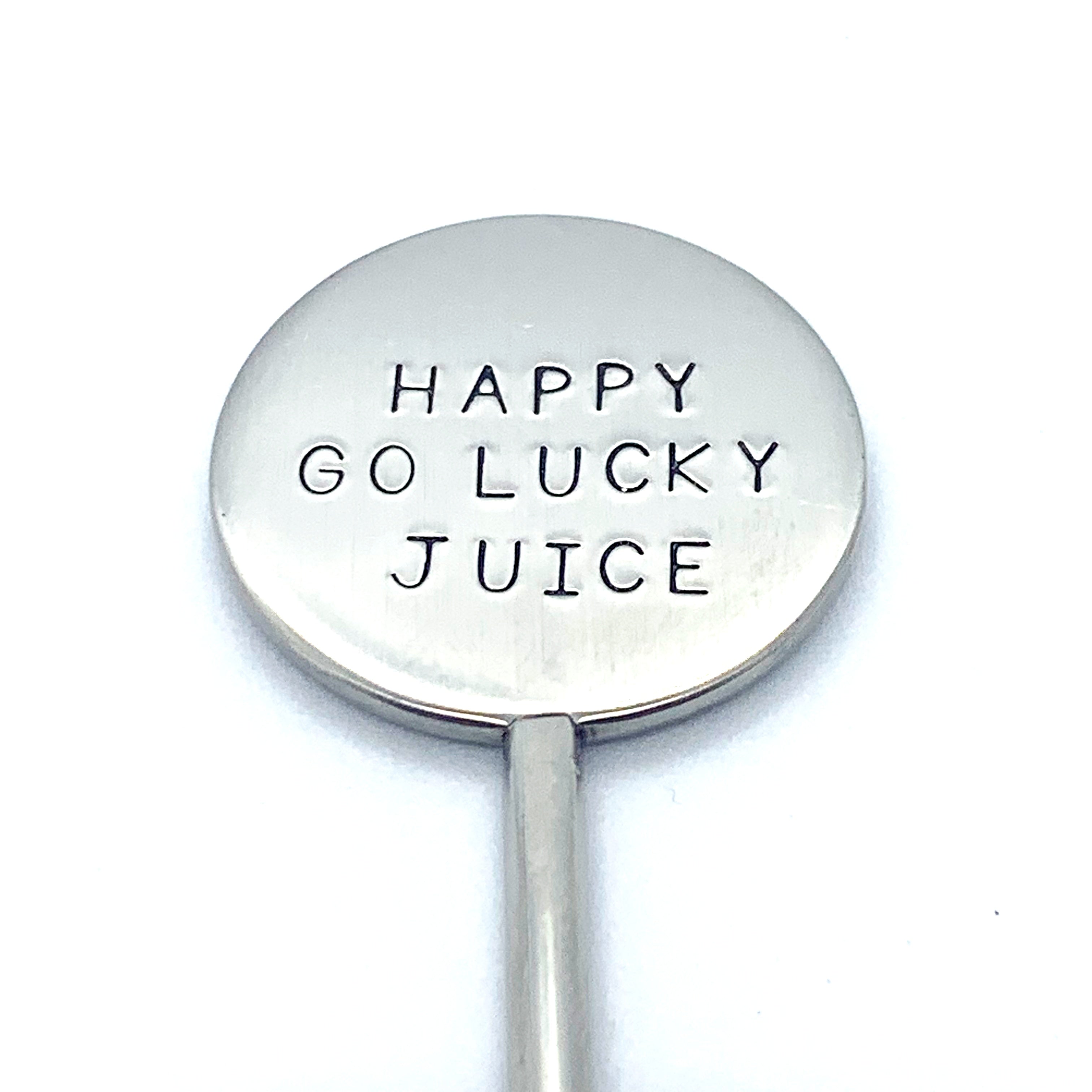 Cocktail Stirrer - Happy Go Lucky Juice