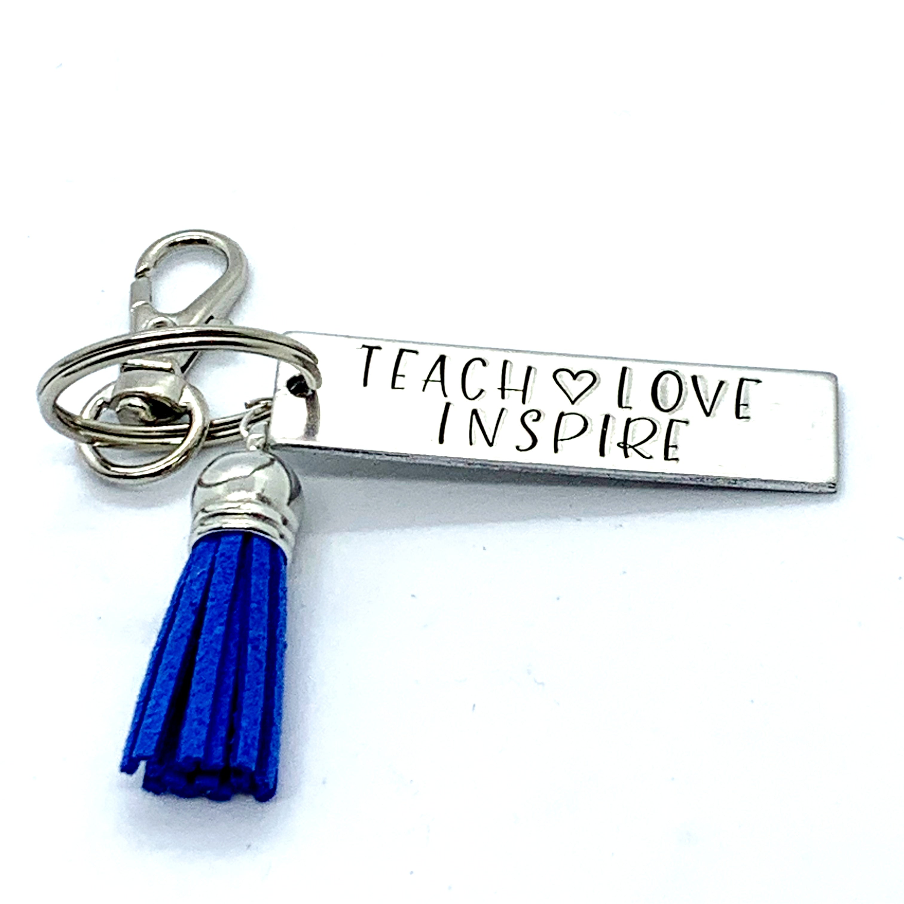 Key Chain - Small Rectangle - Teach. Love. Inspire