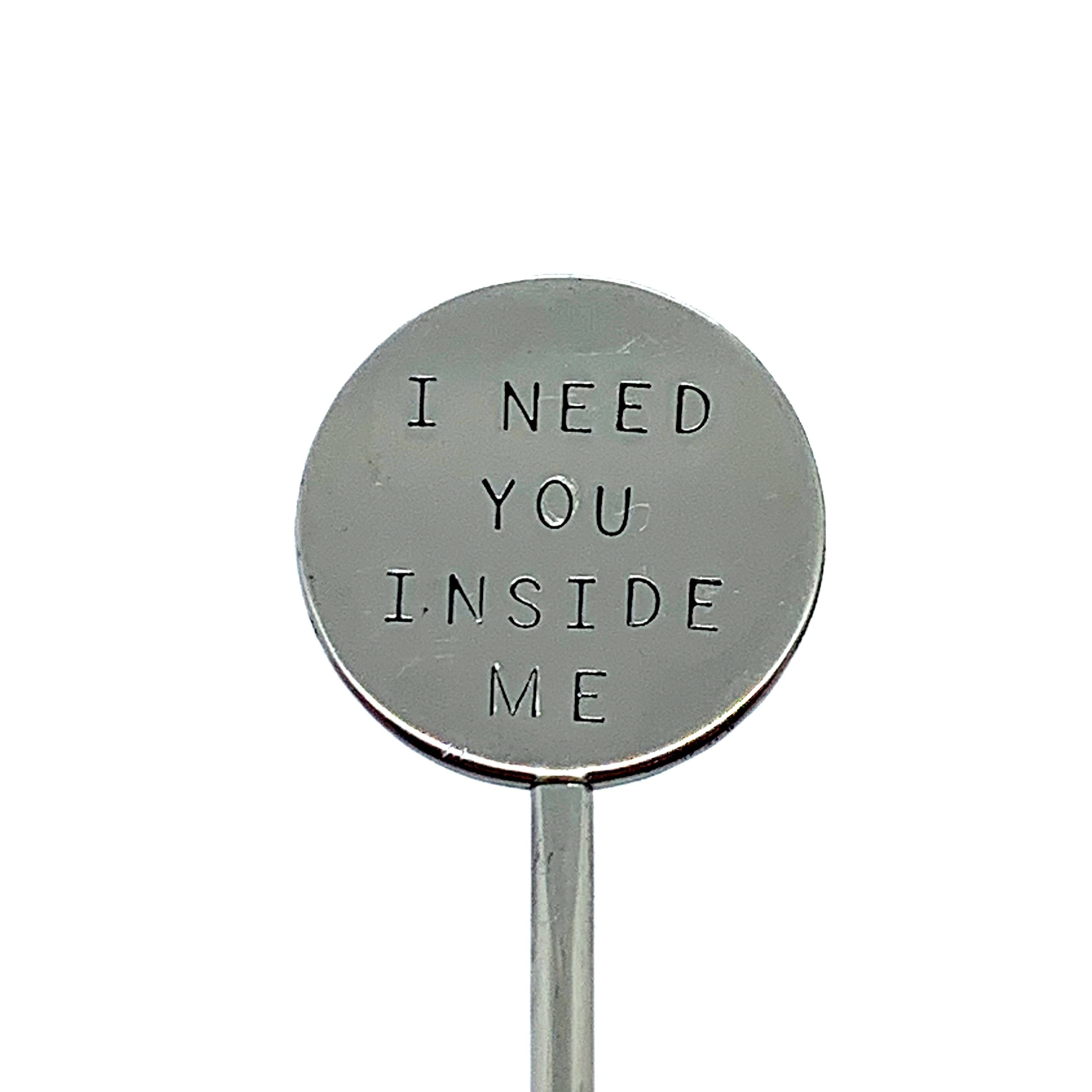 Coffee Stirrer - I Need You Inside Me