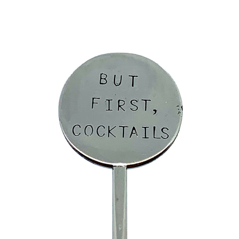 Cocktail Stirrer - But First, Cocktails