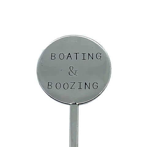 Cocktail Stirrer - Boating & Boozing