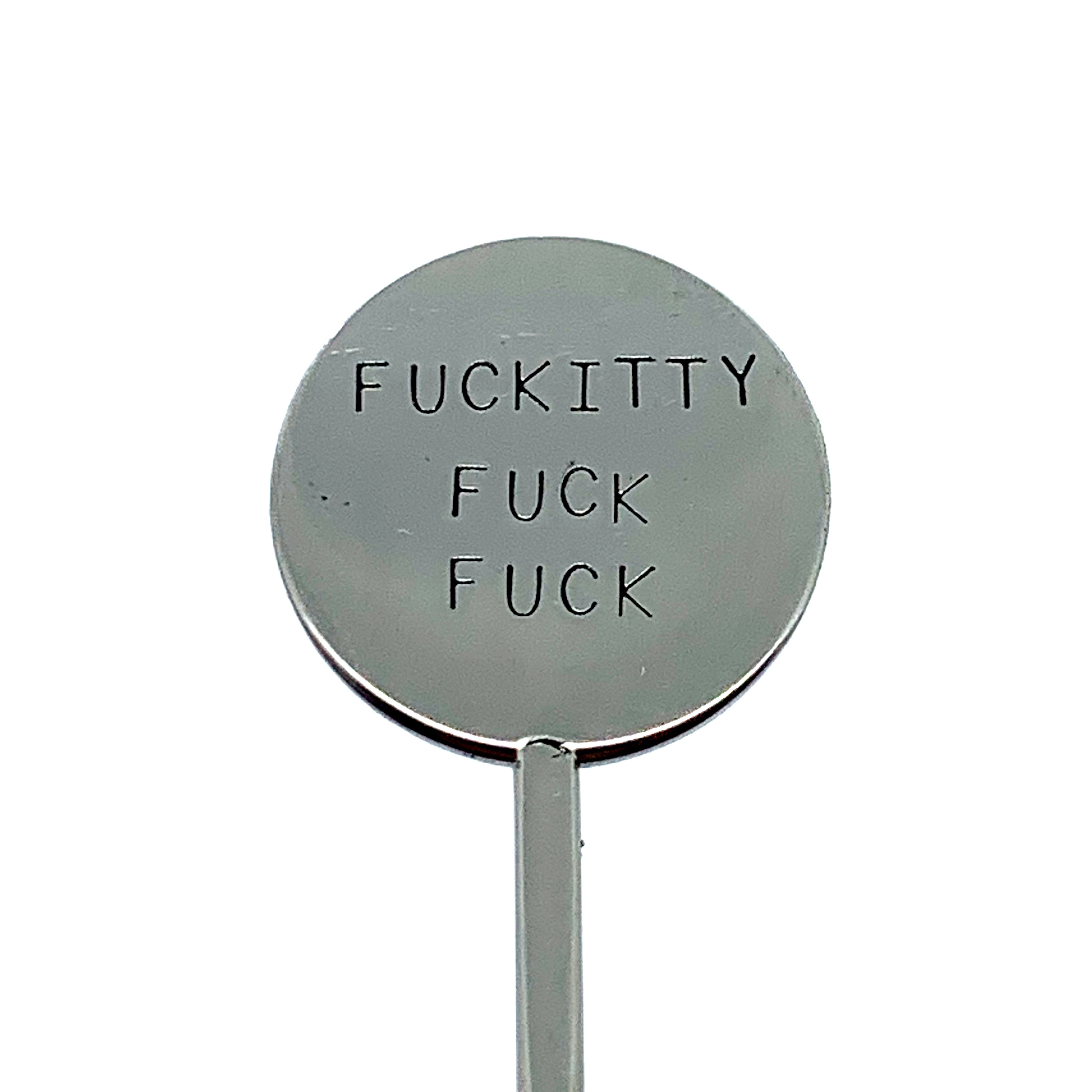 Cocktail Stirrer - Fuckitty Fuck Fuck