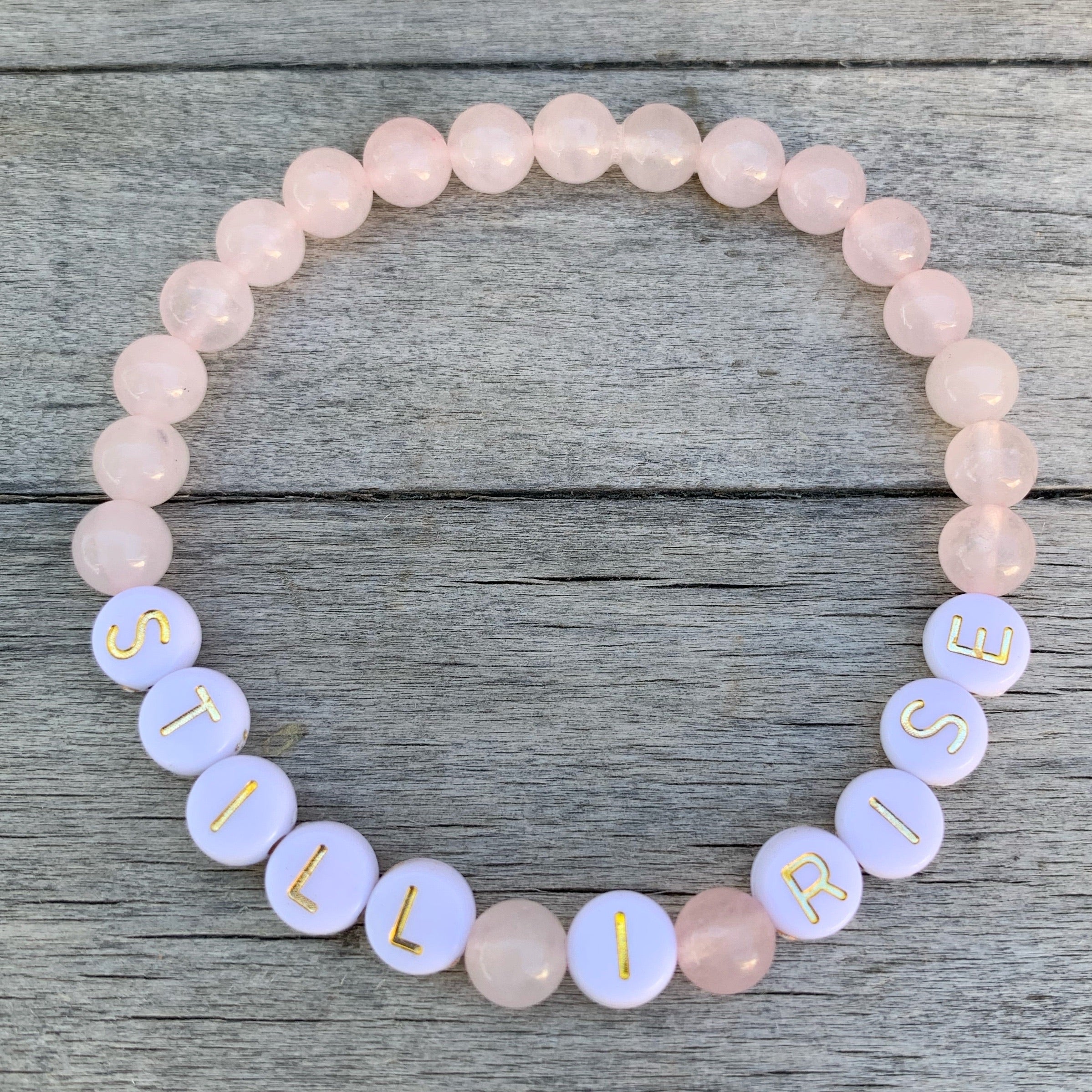 Beaded bracelet- “Still I Rise”