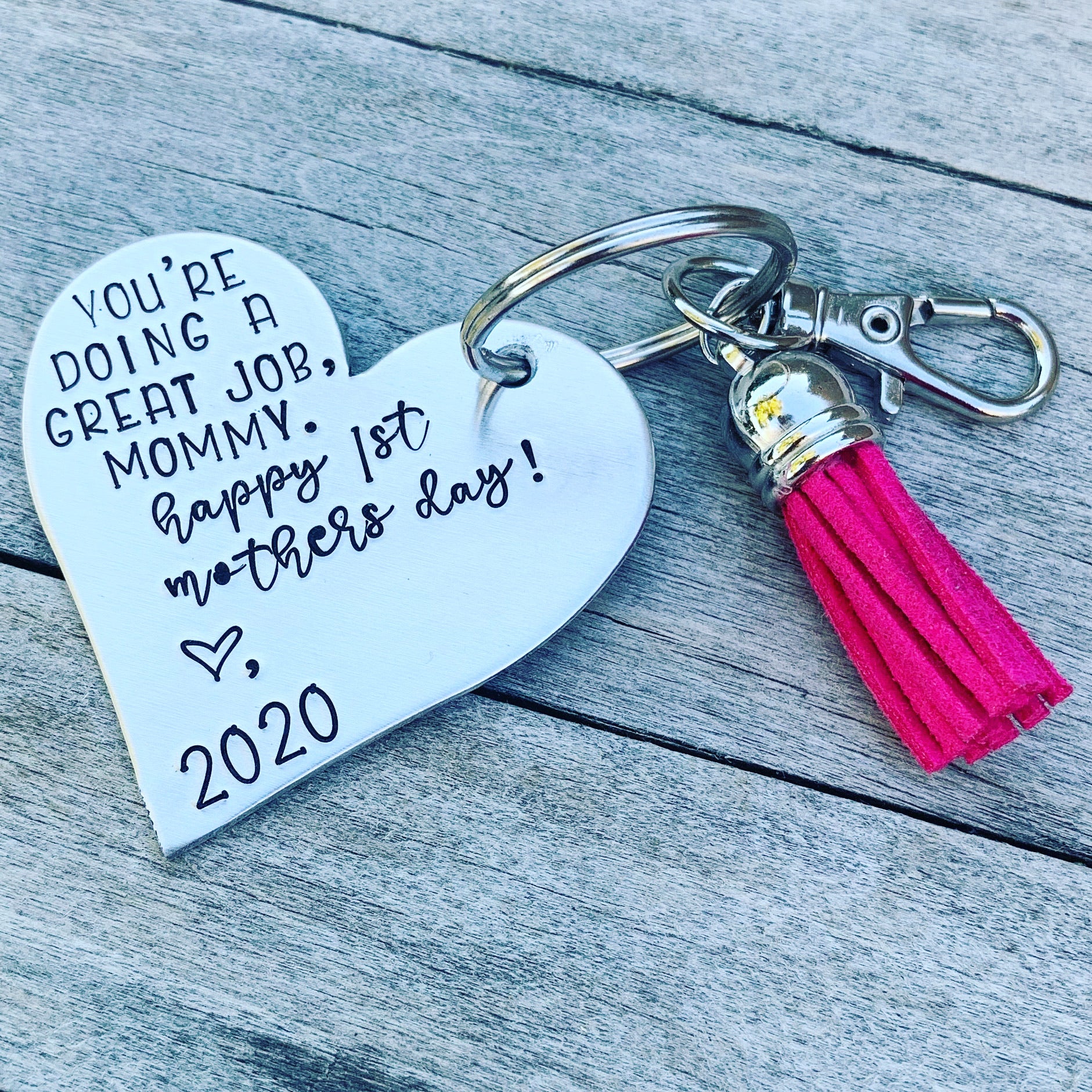 Key Chain - Heart Shape - Girls Rule & Boys Drool