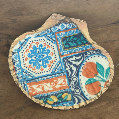 Shell Dish- Wild oranges