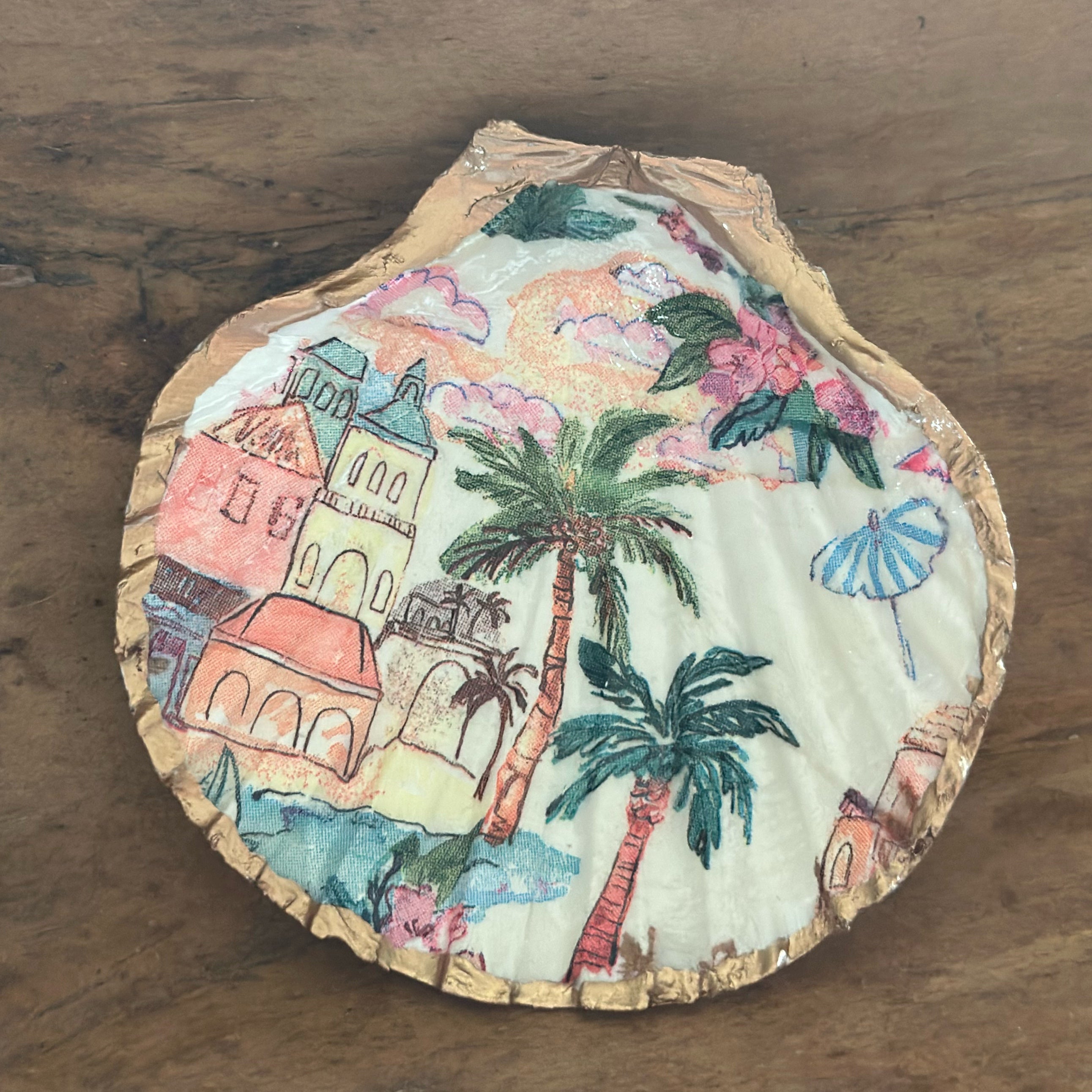 Shell Dish- Italian summer