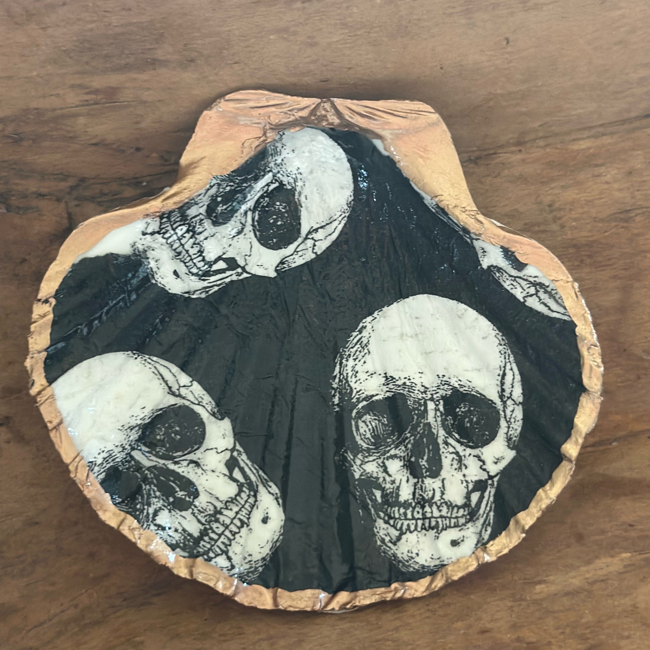 Shell Dish- skeletons