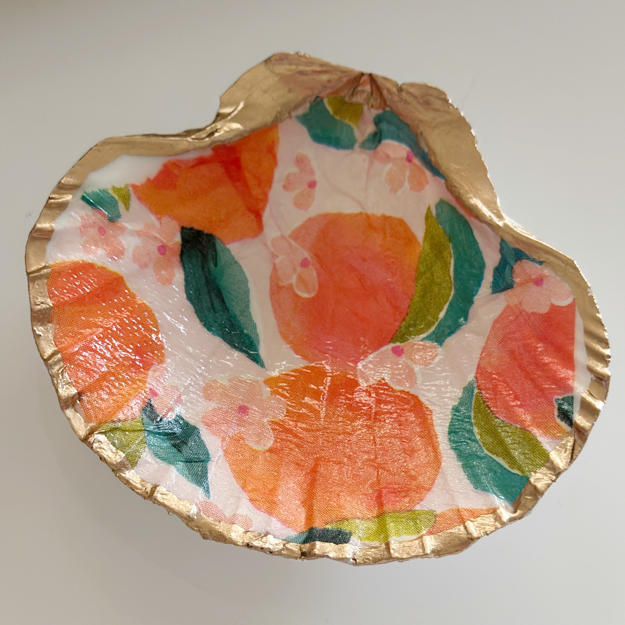 Shell Dish- oranges