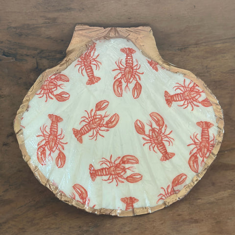 Shell Dish- multi lobster