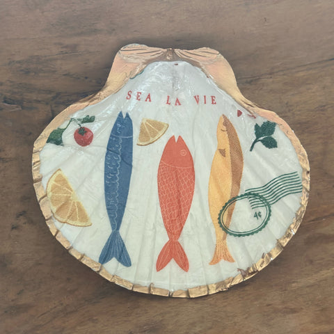 Shell Dish-tinned fish