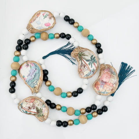 Oyster Garland - summer in Italy