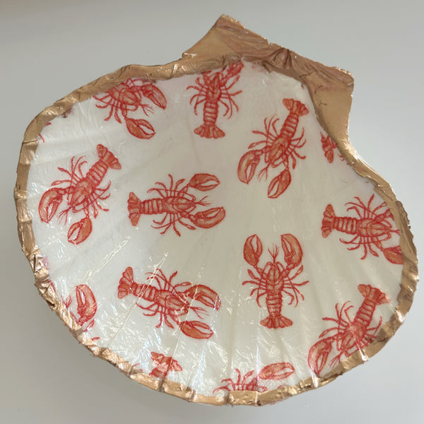Shell Dish- multi lobster
