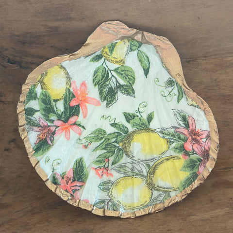 Shell Dish- lemons