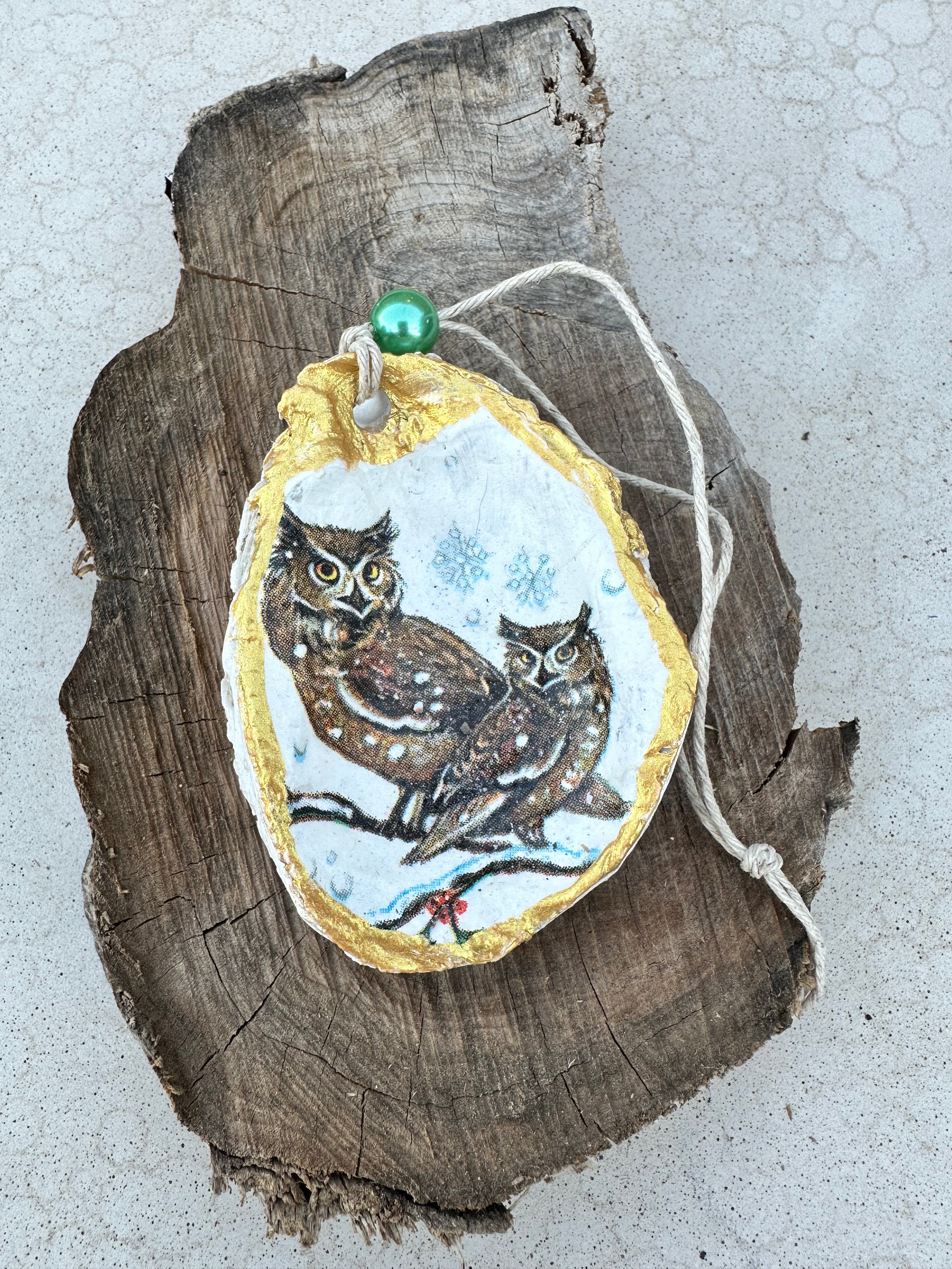 Oyster Shell Ornament