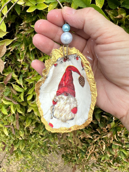 Oyster Shell Ornament