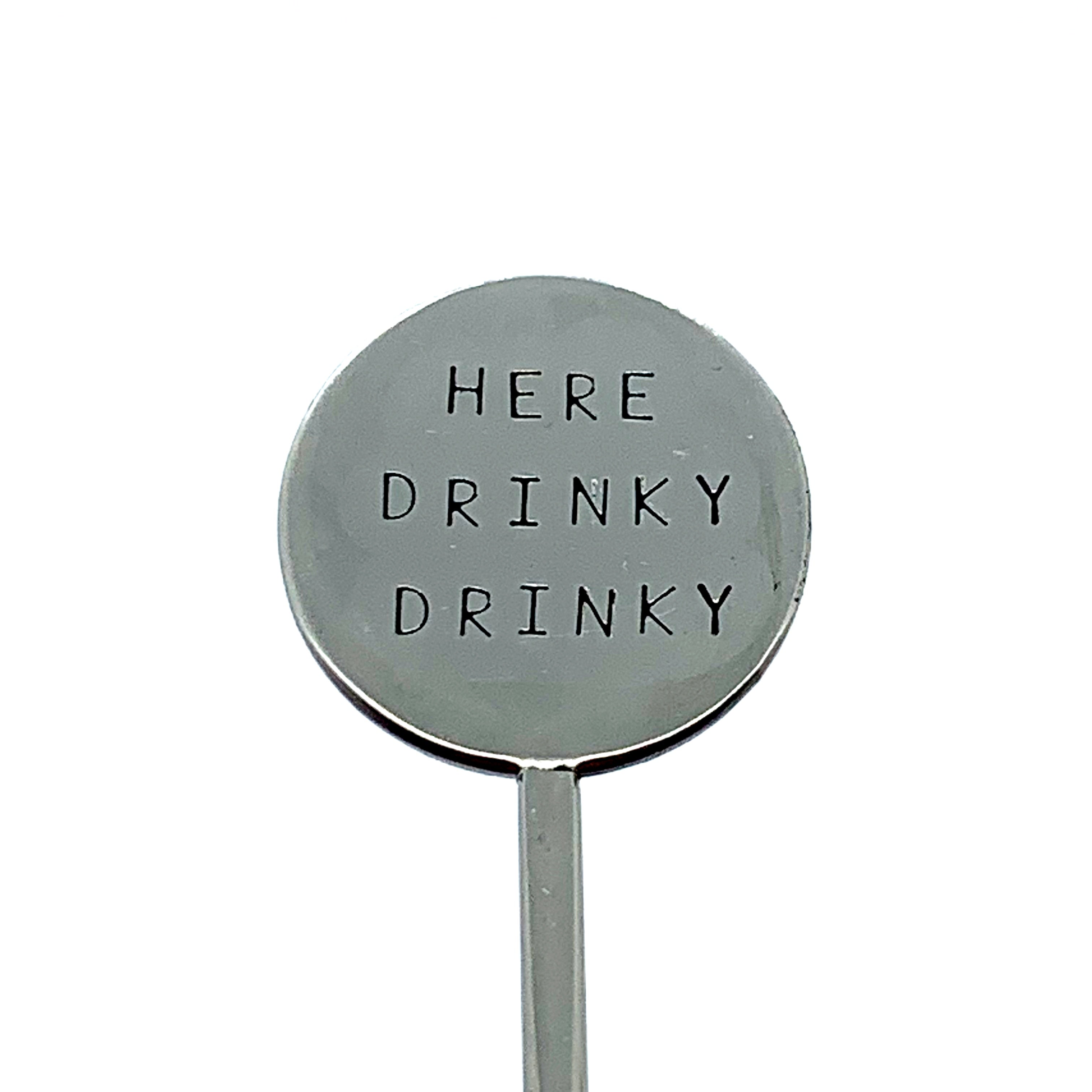 Cocktail Stirrer - Here Drinky Drinky