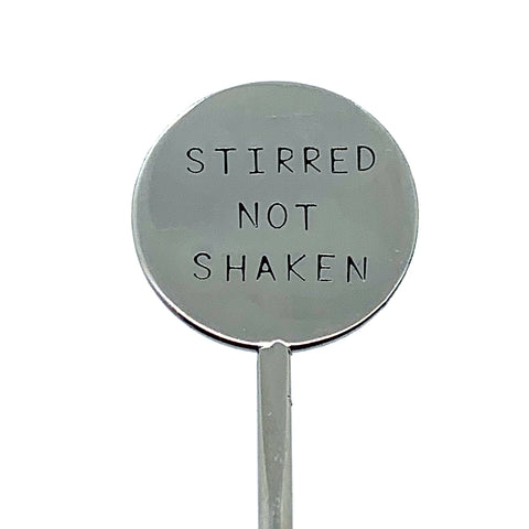 Cocktail Stirrer - Stirred Not Shaken