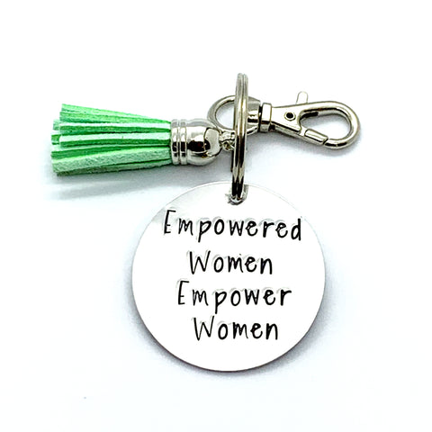 Key Chain - Circle Shape - Empowered Women Empower Women